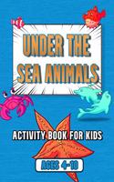 under the sea animals activity book for kids