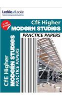 CfE Higher Modern Studies Practice Papers for SQA Exams