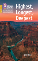 Highest, Longest, Deepest: Phase 5 Set 1(Big Cat Phonics for Little Wandle Letters and Sounds Revised – Age 7+)