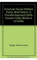 American Social Welfare Policy