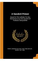 A Sanskrit Primer