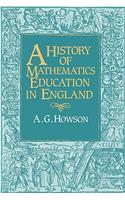 History of Mathematics Education in England