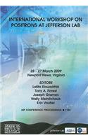 International Workshop on Positrons at Jefferson Lab