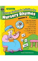 Full-Color Literacy Centers & Activities for Nursery Rhymes Volume 2: (Full-Color Literacy Centers)