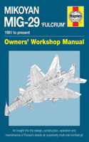 Mikoyan Mig-29 'Fulcrum' Manual: 1981 to Present