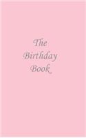 Birthday Book - Pink