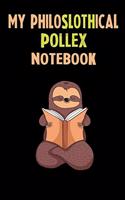 My Philoslothical Pollex Notebook: Self Discovery Journal With Questions From A Relaxed Sloth