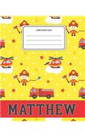 Composition Book Matthew