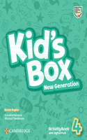 Kid's Box New Generation Level 4 Activity Book with Digital Pack British English: (Kid's Box)