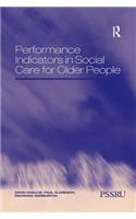 Performance Indicators in Social Care for Older People