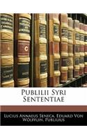 Publilii Syri Sententiae