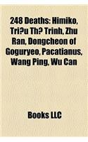 248 Deaths: Himiko, Tri U Th Trinh, Zhu Ran, Dongcheon of Goguryeo, Pacatianus, Wang Ping, Wu Can(English)