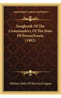 Songbook Of The Commandery Of The State Of Pennsylvania (1902)
