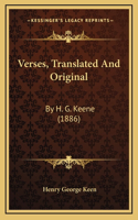 Verses, Translated And Original