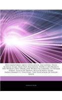 Articles on Documentaries about Education, Including: High School (Film), Mad Hot Ballroom, Paper Clips Project, the World's Best Prom, the World Acco