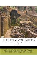 Bulletin Volume t.3 1887