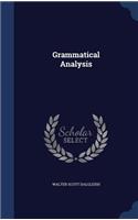 Grammatical Analysis