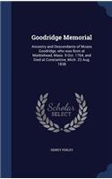 Goodridge Memorial