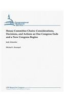 House Committee Chairs