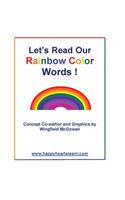 Let's Read Our Rainbow Color Words