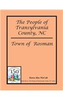 The People of Transylvania County, NC - Town of Rosman