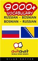 9000+ Russian - Bosnian Bosnian - Russian Vocabulary