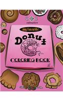 My Favorite Donut Coloring Book
