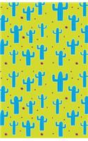 Bullet Journal: Cute Cactus Dotted Grid Notebook (5.5 X 8.5): 130+ Pages of Dot Grid Paper with Funky Cactus Cover