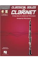 Classical Solos for Clarinet 15 Easy Solos for Contest and Performance Book/Online Audio