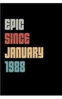 Epic Since 1988 January