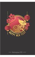 Wochenplaner 2020 - Chinesisches Neujahr: 120 Seiten Wochenkalender Chinesisches Neujahr 2020, Glücksbringer, Chinese New Year, Year Of The Rat, Geschenk Für Das Chinesische Neujahr inkl. Fi