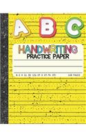 Handwriting Practice Paper: Dotted Mid-lines 150 Pages Uppercase and Lowercase Writing Sheets Notebook For Kids (Kindergarten To 3rd Grade Students)