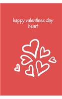 happy valentines day heart Happy Valentine's Day message