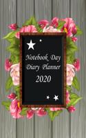 Notebook Day Diary Planner 2020: Personal Organizers And Planners Portable Format Weekly & Monthly, To Do List, Size 8.5 X 11 Inches