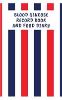 Blood Glucose Record Book And Food Diary