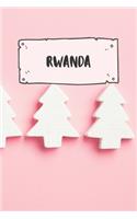 Rwanda: Ruled Travel Diary Notebook or Journey Journal - Lined Trip Pocketbook for Men and Women with Lines