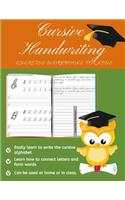 Cursive Handwriting Workbook For Kids Beginners