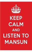 Keep Calm and Listen to Mansun: Mansun Designer Notebook