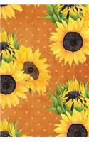 Sunflower College Ruled Notebook