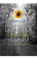 Life Isn't About Finding Yourself - Life is About Creating Yourself