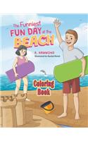 Funniest Fun Day at The Beach - Coloring Book