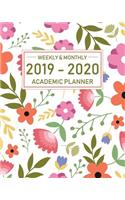 2019-2020 Academic Planner Weekly and Monthly