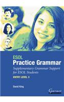 ESOL Practice Grammar - Entry Level 3 - Supplimentary Grammer Support for ESOL Students