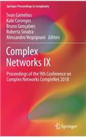 Complex Networks IX