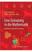 Eine Einladung in Die Mathematik