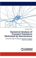 Numerical Analysis of Transport Equations Motivated by Neuroscience