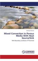 Mixed Convection in Porous Media with Heat Source/Sink