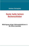 Dante hatte keinen Rechenschieber