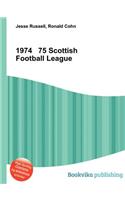 1974 75 Scottish Football League