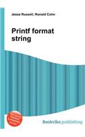 Printf Format String: (English)